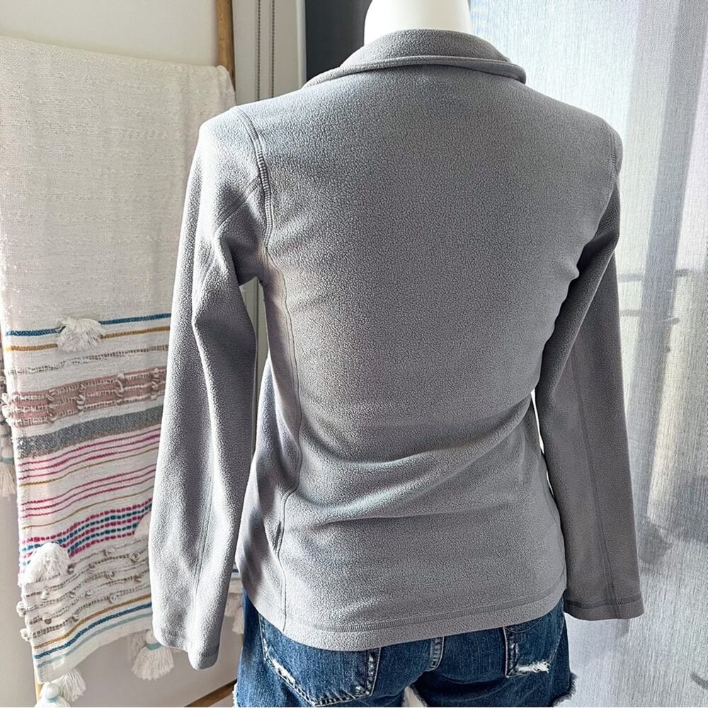 Patagonia Women's Micro D® 1/4-Zip Grey Pullover Sweater Women’s Medium - Picture 6 of 12